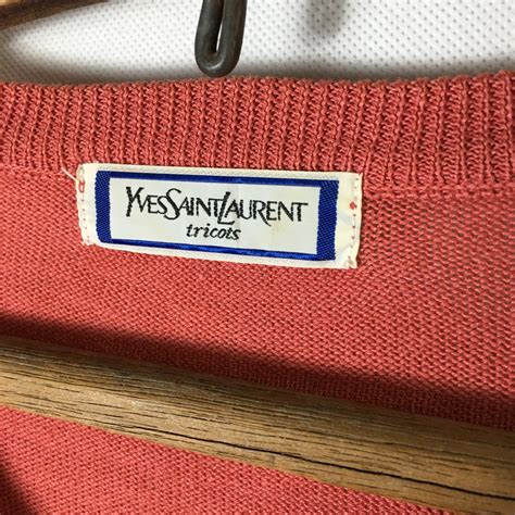 vintage ysl jumper